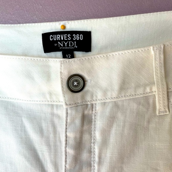 NYDJ curves 360 white trousers - Picture 6 of 9